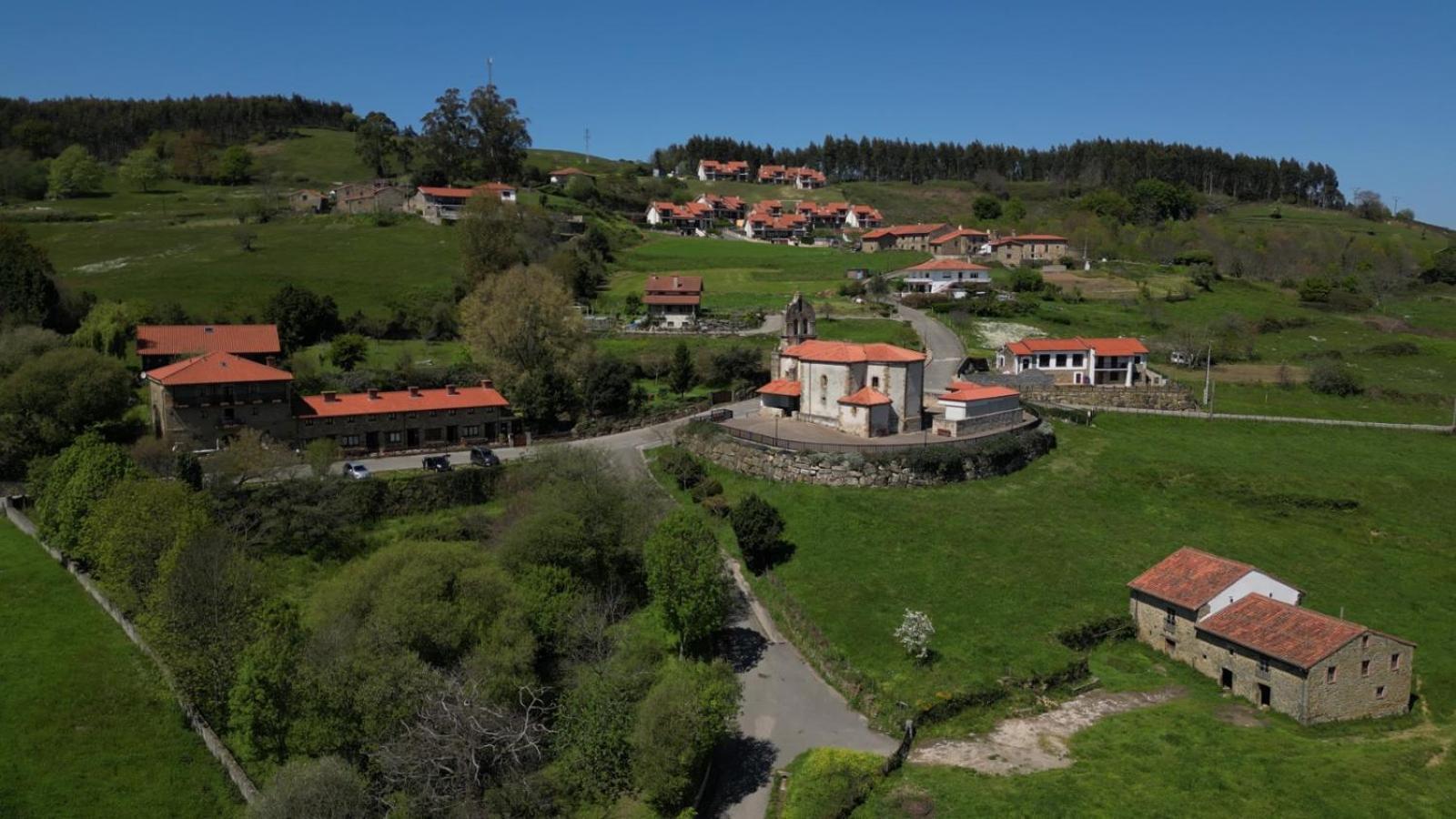 Fuente De Gueelo Pensionat San Bartolomé de Meruelo Eksteriør billede